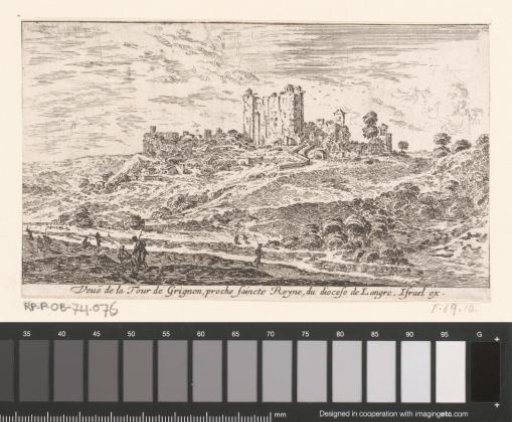 View of the tower of Grignon