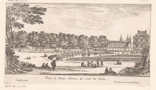View of the Palais du Luxembourg