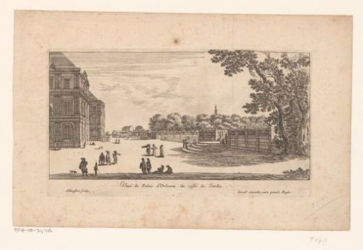 View of the Palais du Luxembourg