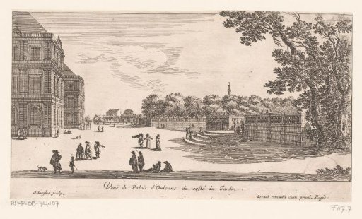 View of the Palais du Luxembourg