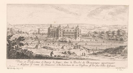 View of the castle of Annecy