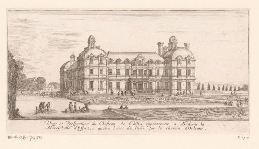 View of Château de Chilly