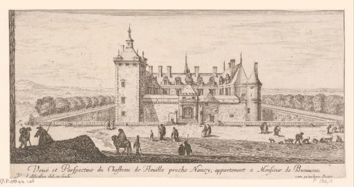 View of Fleville Castle