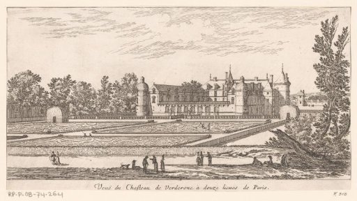 View of Château of Verderonne