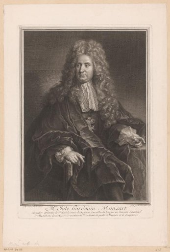 Portrait of Jules Hardouin-Mansart