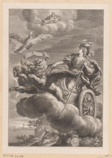Minerva on her chariot