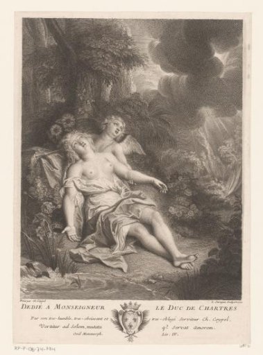 Clytie Transformed into a Sunflower