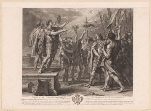 The Sign of the Cross Appears in the Heavens to Emperor Constantine