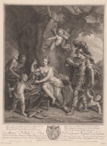 Venus Asking Vulcan to Forge Weapons for Aeneas