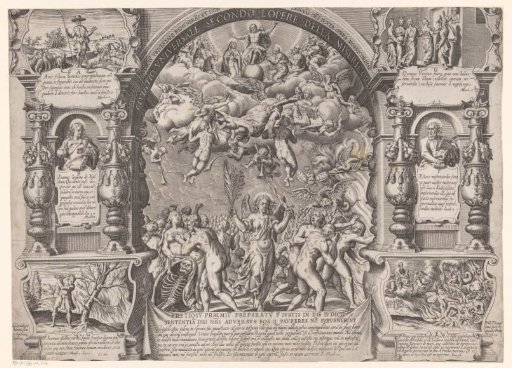 The Last Judgment with Prefigurations