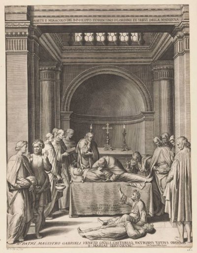 The Death and Miracle of Filippo Benizi
