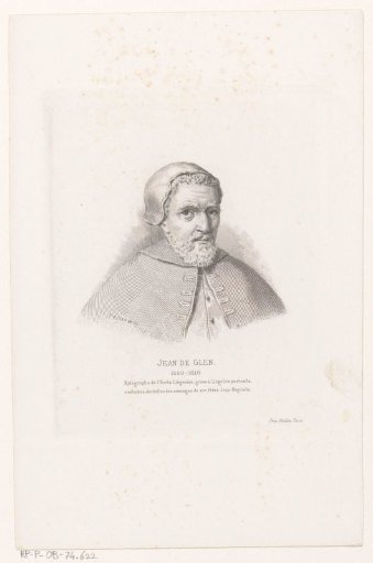 Portrait of Jan de Glen