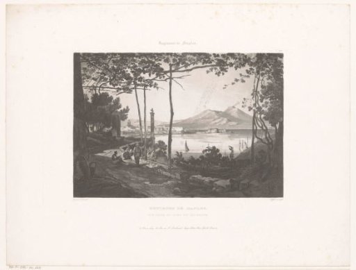 View of the Gulf of Naples, from Posillipo