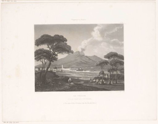 Landscape with Mount Vesuvius seen from Torre Annunziata