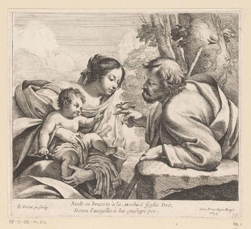 Holy Family with a Finch