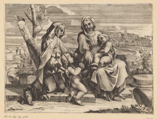 Mary and Child with Elizabeth and John