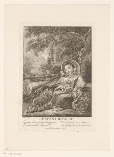 Young shepherdess