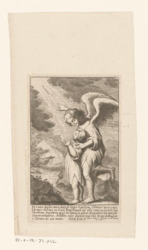 Child with guardian angel