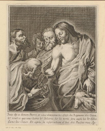 Christ handing the Keys to Peter