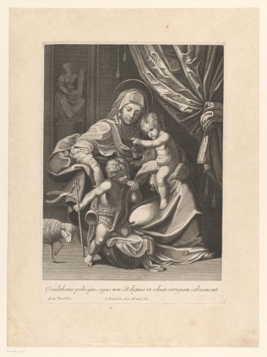 Mary with Child and John