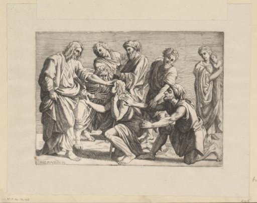 Christ heals the blind