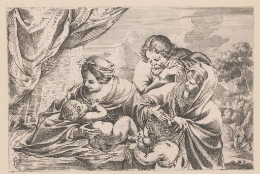 Holy Family with John and Elizabeth