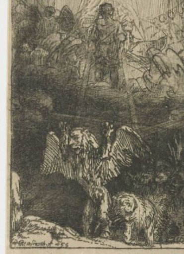 Daniel's vision of the four beasts