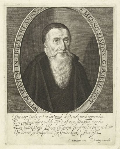 Portrait of Menno Simons