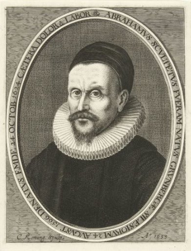 Portrait of Abraham Scultetus
