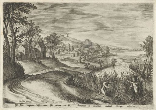Pan Chasing the Nymph Syrinx