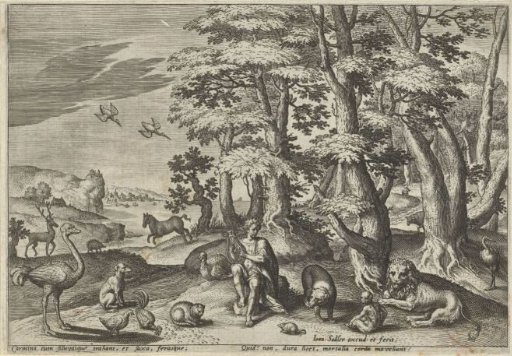 Orpheus, Playing Music for the Animals