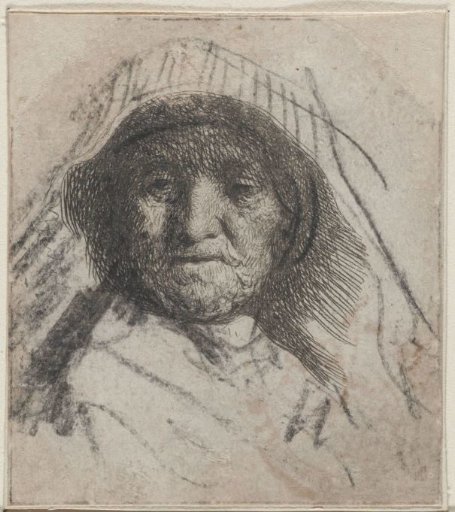 The artist's mother