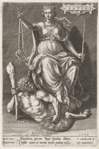 Reason (Ratio) overcomes Violence (Violentia)