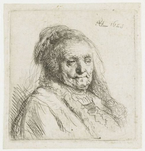 The artist's mother