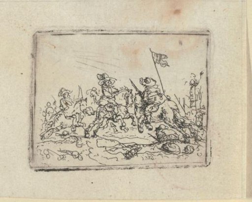 Cavalry battle