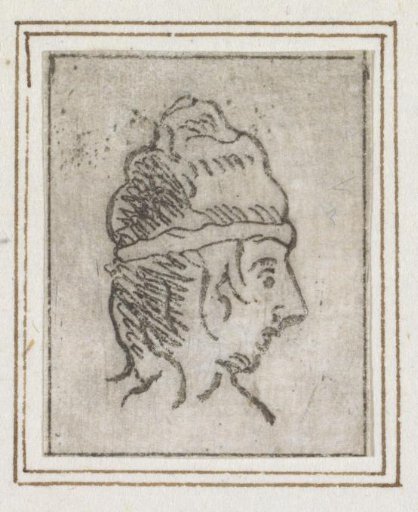 Man's Head with a Cap