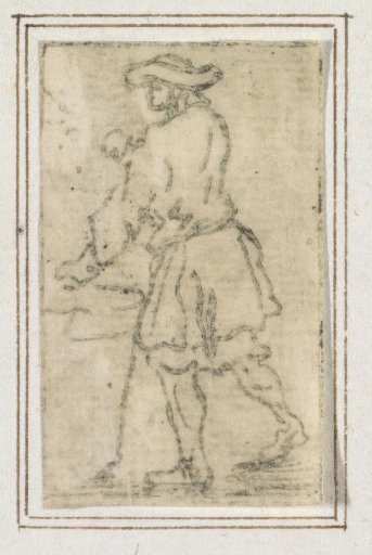 Standing Man Facing Left