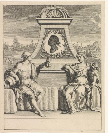 Trade Label of a Textile Merchant, Possibly Willem Philip Kops (1695-1756)