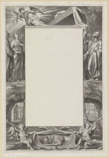 Frame with the Resurrection