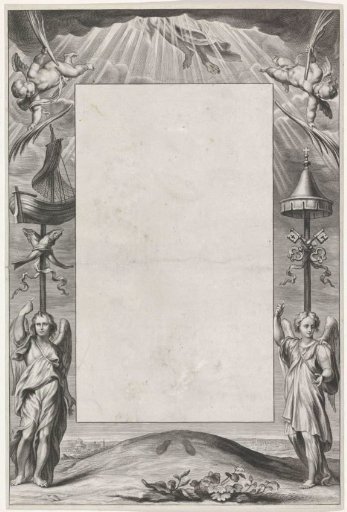 Frame with the Ascension of Christ