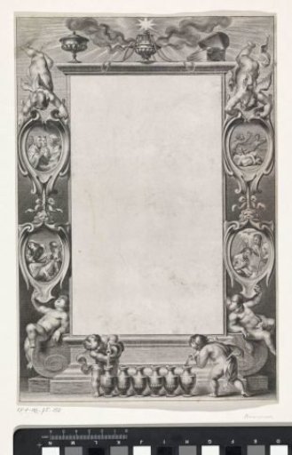 Frame with Scenes from the Beginning of the Life of Christ