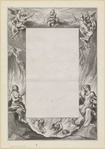 Frame with the Saving of Souls from Purgatory