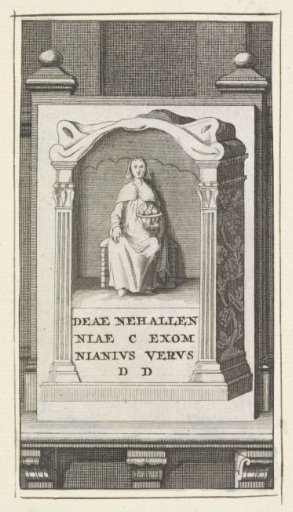 Nehalennia Altar with Seated Goddess Nehalennia