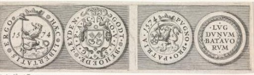 Emergency currency during the siege of Leiden, 1574