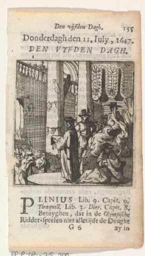Event on 11 July 1647 during the Neapolitan uprising