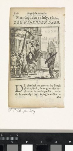 Event on 15 July 1647 during the Neapolitan uprising