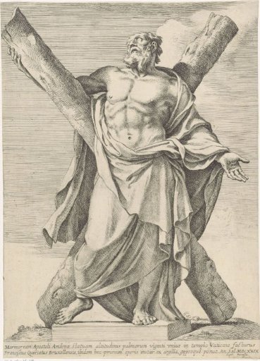 Saint Andrew with His Cross