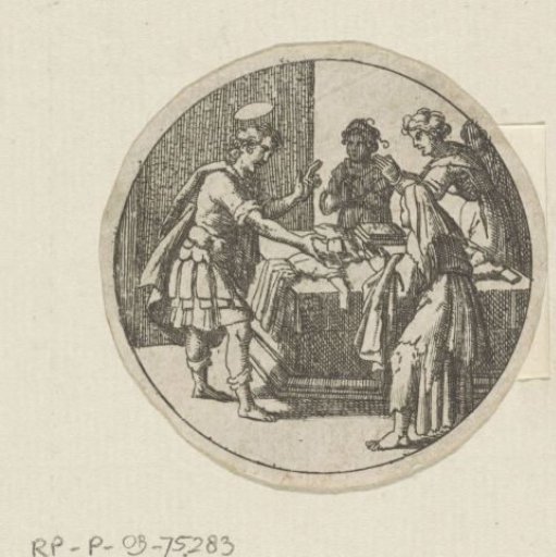 Apparition of a Saint