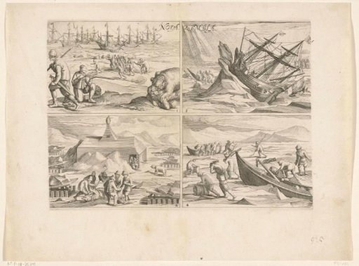Wintering on Nova Zembla, 1596-1597