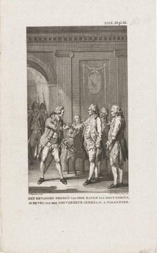 Arrest of Three Councilors of the VOC, 1740